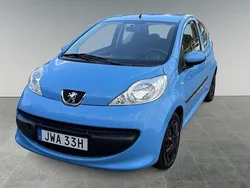Blå Begagnad 2008 Peugeot 107 Halvkombi | 15 000 kr (Dyr)