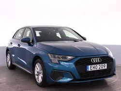 Blå Begagnad 2022 Audi A3 Sportback Proline Halvkombi | 235 000 kr (Bra pris)
