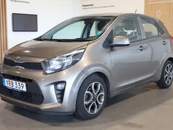 Grå Begagnad 2017 Kia Picanto Advance Halvkombi | 69 800 kr (Marknadspris)