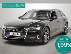 Svart Begagnad 2018 Audi A6 S-Line Kombi | 309 900 kr