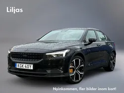Svart Begagnad 2021 Polestar 2 Plus Sedan | 439 000 kr