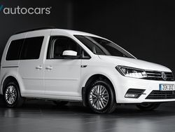 Vit Begagnad 2020 VW Caddy Life Minibuss | 298 750 kr