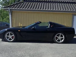 Svart Begagnad 2002 Chevrolet Corvette C5 Sportkupé | 220 000 kr