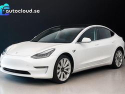 Vit Begagnad 2019 Tesla Model 3 Standard Range Plus Sedan | 249 800 kr (Dyr)