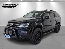 Svart Begagnad 2020 VW Amarok Aventura Pickup | 498 750 kr (Dyr)