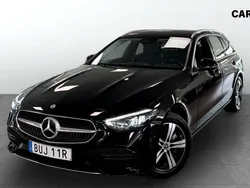 Svart Begagnad 2023 Mercedes C300e Avantgarde Kombi | 374 900 kr (Superpris)