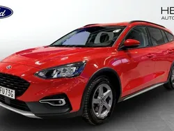 Röd (red) Begagnad 2021 Ford Focus Active Kombi | 209 900 kr (Marknadspris)
