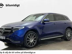 Blå Begagnad 2020 Mercedes EQC400 AMG line SUV | 414 900 kr (Marknadspris)