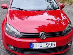Röd Begagnad 2009 VW Golf Halvkombi | 55 000 kr (Marknadspris)