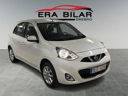 Vit Begagnad 2013 Nissan Micra Halvkombi | 69 800 kr (Bra pris)