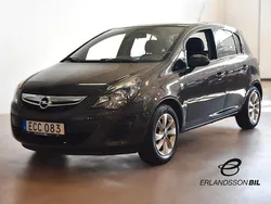 Grå Begagnad 2014 Opel Corsa Enjoy Halvkombi | 99 900 kr (Marknadspris)