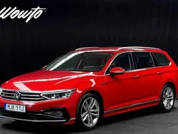 Röd Begagnad 2021 VW Passat R-line Kombi | 279 800 kr (Bra pris)