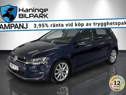 Blå Begagnad 2014 VW Golf VII Halvkombi | 129 900 kr (Marknadspris)