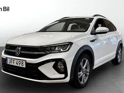 Vit (pure white) Begagnad 2022 VW Taigo R-line SUV | 259 900 kr (Marknadspris)