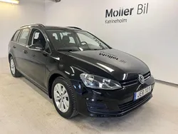Svart (black) Begagnad 2016 VW Golf VII Kombi | 134 900 kr (Marknadspris)