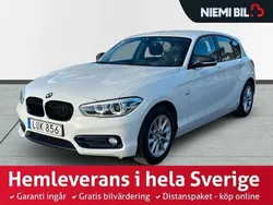 Vit Begagnad 2015 BMW 116 Sport Line Halvkombi | 159 800 kr (Marknadspris)