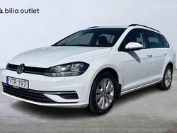 Vit Begagnad 2019 VW Golf VII Kombi | 139 900 kr (Marknadspris)