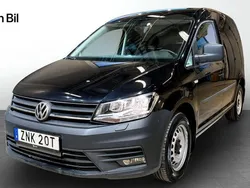 Svart (deep black perleffekt) Begagnad 2020 VW Caddy Minibuss | 169 900 kr (Marknadspris)