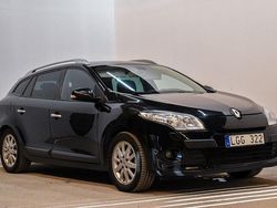Svart Begagnad 2011 Renault Mégane GrandTour Kombi | 59 800 kr (Marknadspris)