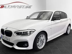 Vit Begagnad 2018 BMW 120 Shadowline Halvkombi | 209 900 kr (Lite dyr)