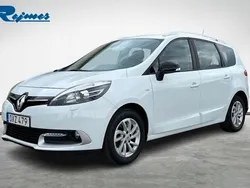 Vit Begagnad 2015 Renault Grand Scénic III LIMITED Minibuss | 119 100 kr (Dyr)
