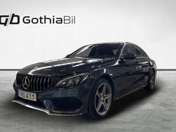 Mörkgrå (grå) Begagnad 2014 Mercedes C220 AMG Sedan | 229 000 kr (Dyr)