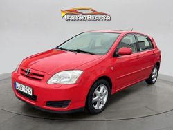 Röd Begagnad 2006 Toyota Corolla Halvkombi | 39 500 kr (Lite dyr)