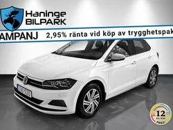 Vit Begagnad 2018 VW Polo Halvkombi | 129 900 kr (Marknadspris)
