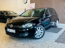 Svart Begagnad 2009 VW Golf VI Halvkombi | 64 900 kr (Marknadspris)