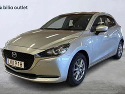 Grå Begagnad 2022 Mazda 2 Vision Halvkombi | 179 900 kr (Marknadspris)
