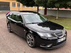 Svart Begagnad 2008 Saab 9-3 Kombi | 155 000 kr
