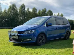 Blå Begagnad 2018 VW Sharan GT Minibuss | 275 000 kr (Bra pris)