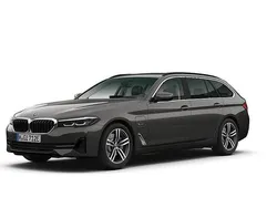 Grå Begagnad 2022 BMW 530e Sport Line Kombi | 329 500 kr (Superpris)