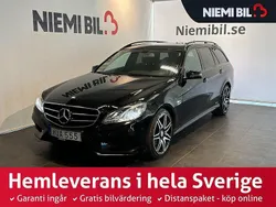 Svart Begagnad 2015 Mercedes E220 AMG Kombi | 229 900 kr (Dyr)