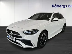Vit Begagnad 2023 Mercedes C300e Premium Kombi | 629 800 kr (Dyr)
