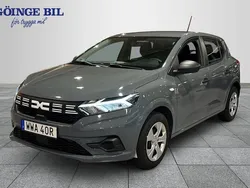 Grå Begagnad 2023 Dacia Sandero Essentiel Halvkombi | 159 000 kr (Lite dyr)