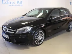 Svart Begagnad 2015 Mercedes A180 AMG Halvkombi | 149 000 kr (Marknadspris)
