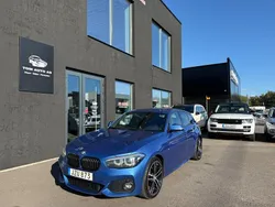 Blå Begagnad 2017 BMW 118 M Sport Halvkombi | 149 900 kr (Marknadspris)
