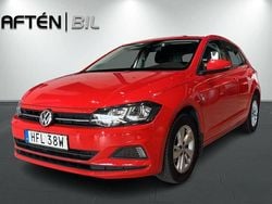 Röd Begagnad 2019 VW Polo Halvkombi | 128 000 kr (Marknadspris)