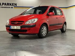 Röd Begagnad 2006 Hyundai Getz Halvkombi | 24 500 kr (Marknadspris)