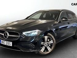 Svart (black) Begagnad 2022 Mercedes C300e Kombi | 374 900 kr (Bra pris)