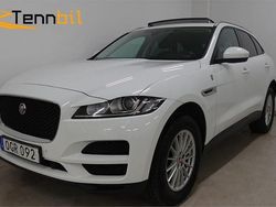 Grå Begagnad 2017 Jaguar F-Pace SUV | 199 900 kr (Bra pris)