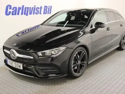 Svart Begagnad 2020 Mercedes CLA180 AMG Sedan | 299 000 kr