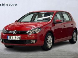 Röd Begagnad 2011 VW Golf Halvkombi | 69 900 kr (Marknadspris)