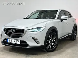 Vit Begagnad 2015 Mazda CX-3 SUV | 158 700 kr (Marknadspris)