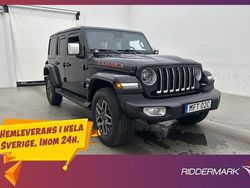 Svart Begagnad 2021 Jeep Wrangler Unlimited Sahara SUV | 589 800 kr