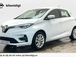 Vit Begagnad 2021 Renault Zoe Halvkombi | 155 900 kr (Marknadspris)