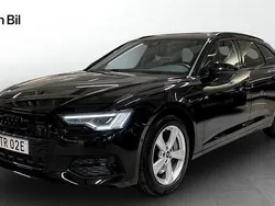 Svart Begagnad 2024 Audi A6 Sport Kombi | 499 000 kr (Marknadspris)