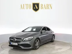 Mörkgrå (grå) Begagnad 2016 Mercedes CLA200 AMG Sportkupé | 209 700 kr (Marknadspris)