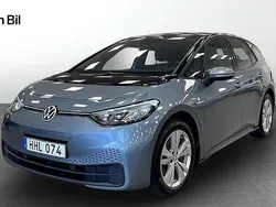Blå (stonewashed blue metallic) Begagnad 2022 VW ID.3 Pro Performance Halvkombi | 249 800 kr (Bra pris)